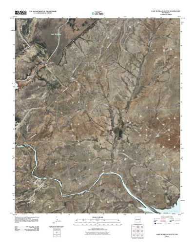 Lake Mcmillan South, NM (2010, 24000-Scale) Preview 1