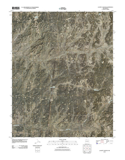 Leavry Canyon, NM (2010, 24000-Scale) Preview 1