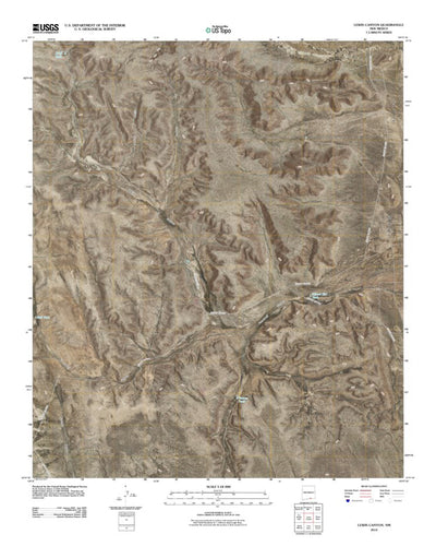 Lewis Canyon, NM (2010, 24000-Scale) Preview 1