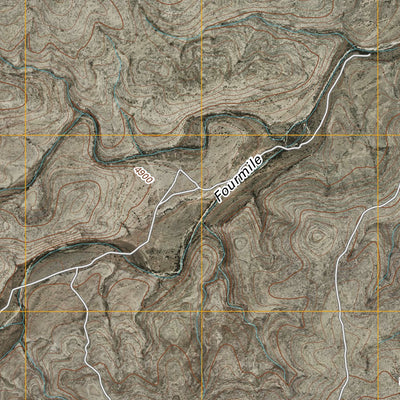 Lewis Peak NE, NM (2010, 24000-Scale) Preview 3