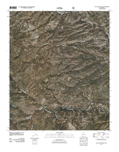 Lilley Mountain, NM (2011, 24000-Scale) Preview 1
