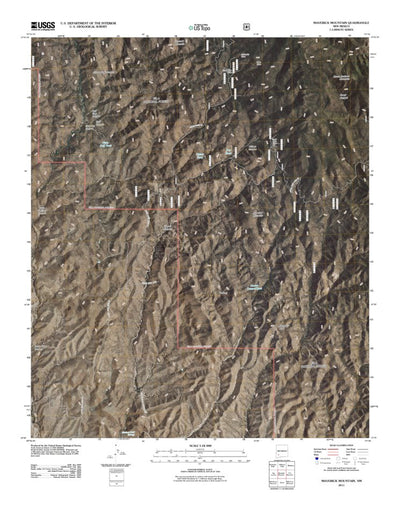 Maverick Mountain, NM (2011, 24000-Scale) Preview 1