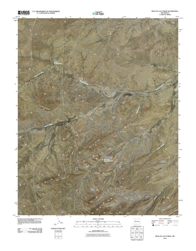 Mesa De Los Toros, NM (2010, 24000-Scale) Preview 1