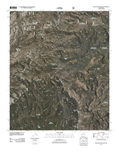 Milligan Mountain, NM (2011, 24000-Scale) Preview 1