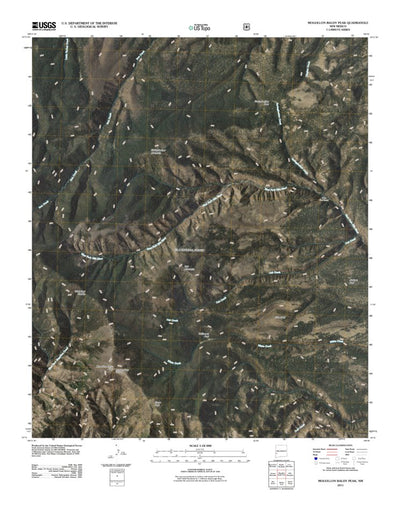 Mogollon Baldy Peak, NM (2011, 24000-Scale) Preview 1