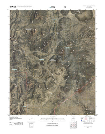 Montoso Peak, NM (2011, 24000-Scale) Preview 1