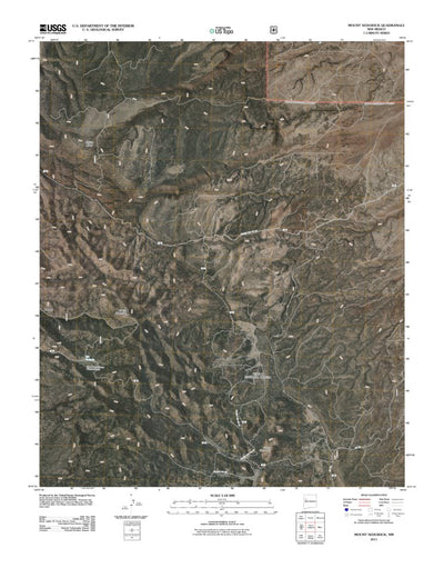 Mount Sedgwick, NM (2011, 24000-Scale) Preview 1