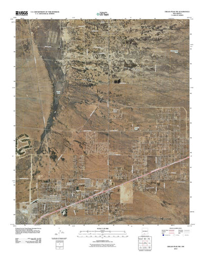 Organ Peak NW, NM (2010, 24000-Scale) Preview 1