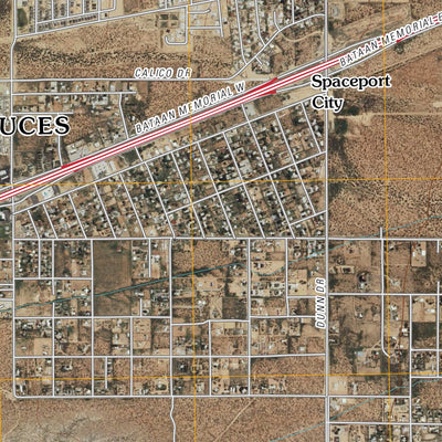 Organ Peak NW, NM (2010, 24000-Scale) Preview 3