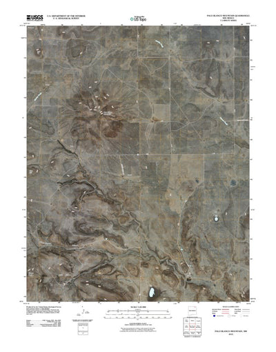 Palo Blanco Mountain, NM (2010, 24000-Scale) Preview 1