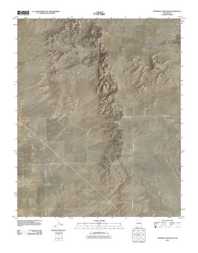 Pedernal Mountain, NM (2010, 24000-Scale) Preview 1