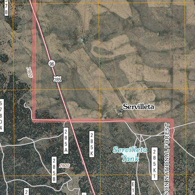 Petaca Peak, NM (2011, 24000-Scale) Preview 2