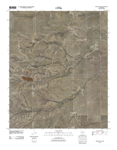 Peters Lake, NM (2010, 24000-Scale) Preview 1