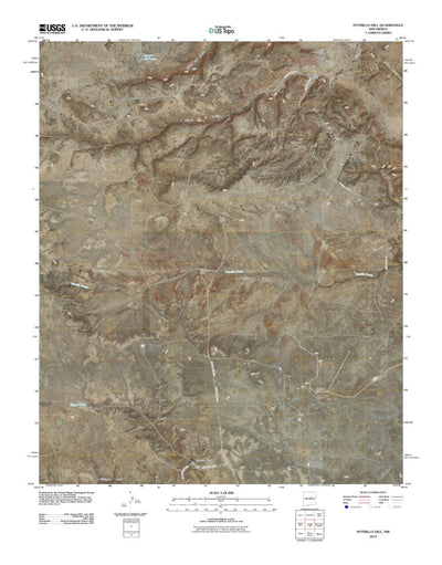 Potrillo Hill, NM (2010, 24000-Scale) Preview 1