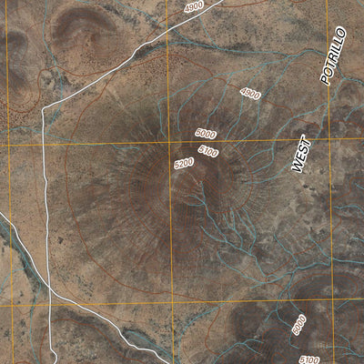 Potrillo Peak, NM (2010, 24000-Scale) Preview 2
