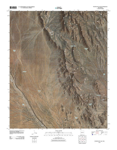 Puertecito Gap, NM (2010, 24000-Scale) Preview 1
