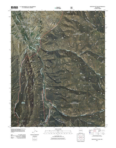 Ranchos De Taos, NM (2011, 24000-Scale) Preview 1