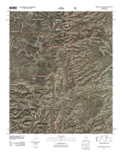 Robertson Canyon, NM (2011, 24000-Scale) Preview 1