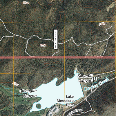 Ruidoso, NM (2011, 24000-Scale) Preview 2