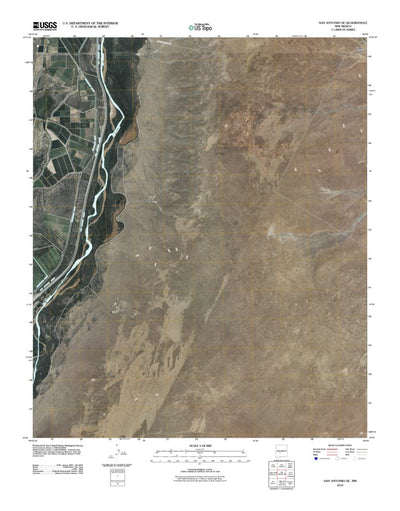 San Antonio SE, NM (2010, 24000-Scale) Preview 1