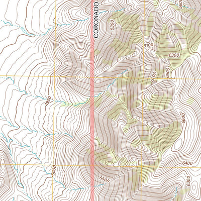 Skull Canyon, NM-AZ (2012, 24000-Scale) Preview 3