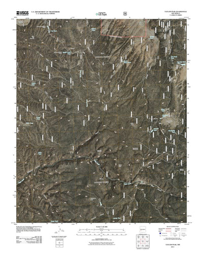 Taylor Peak, NM (2011, 24000-Scale) Preview 1