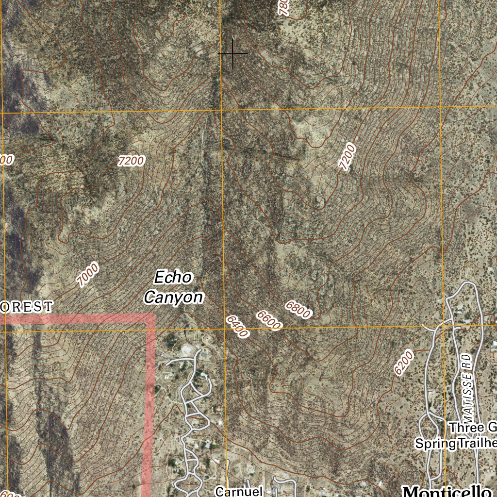 Tijeras, NM (2011, 24000-Scale) Map by United States Geological