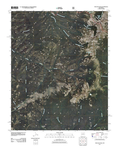 Truchas Peak, NM (2011, 24000-Scale) Preview 1