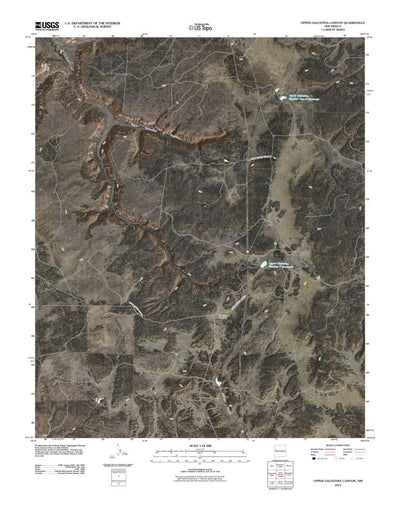 Upper Galestina Canyon, NM (2010, 24000-Scale) Preview 1