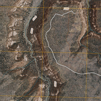 Upper Galestina Canyon, NM (2010, 24000-Scale) Preview 3