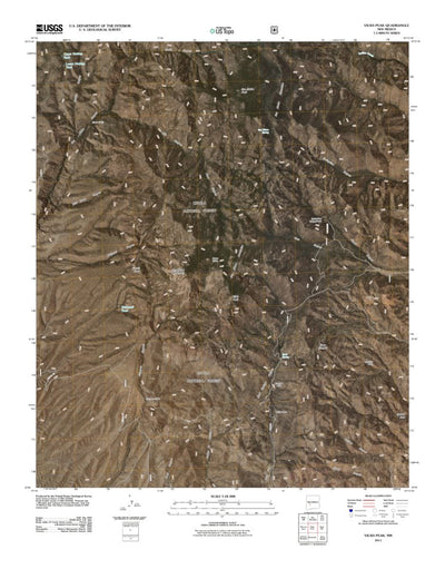 Vicks Peak, NM (2011, 24000-Scale) Preview 1
