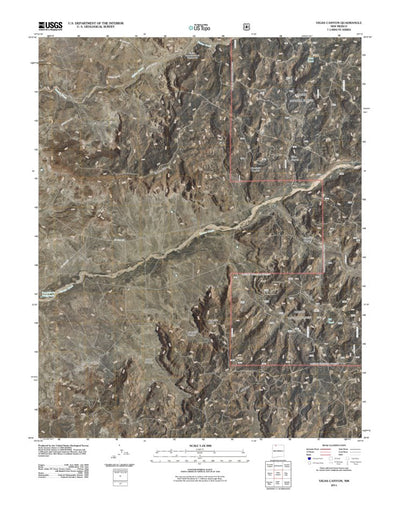 Vigas Canyon, NM (2011, 24000-Scale) Preview 1