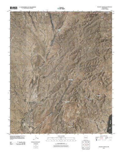 Wagon Canyon, NM (2010, 24000-Scale) Preview 1