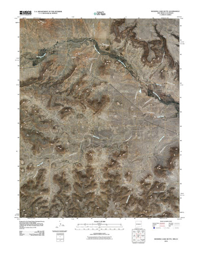 Wedding Cake Butte, NM-CO (2010, 24000-Scale) Preview 1