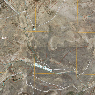 Wedding Cake Butte, NM-CO (2010, 24000-Scale) Preview 2