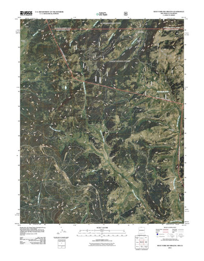 West Fork Rio Brazos, NM-CO (2011, 24000-Scale) Preview 1