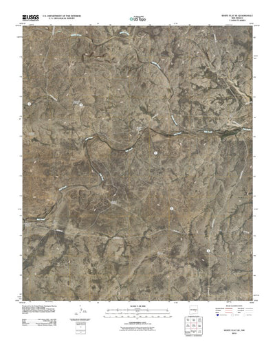 White Flat SE, NM (2010, 24000-Scale) Preview 1