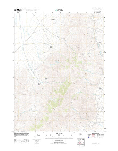 Adam Peak, NV (2011, 24000-Scale) Preview 1