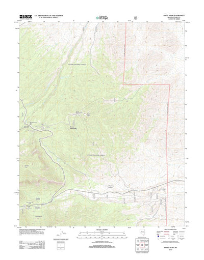 Angel Peak, NV (2012, 24000-Scale) Preview 1