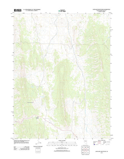 Antelope Mountain, NV (2012, 24000-Scale) Preview 1