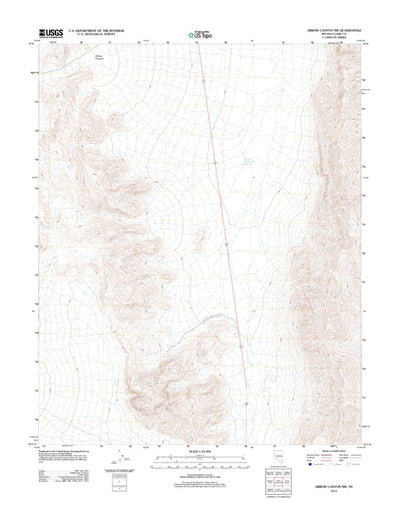 Arrow Canyon NW, NV (2012, 24000-Scale) Preview 1