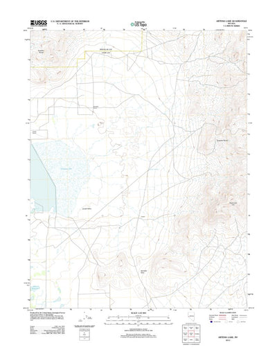Artesia Lake, NV (2012, 24000-Scale) Preview 1