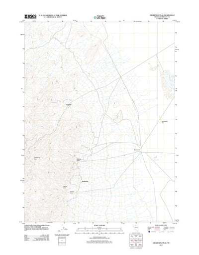 Awakening Peak, NV (2011, 24000-Scale) Preview 1
