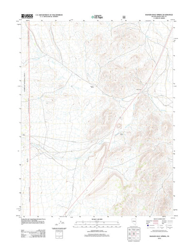 Badger Hole Spring, NV (2012, 24000-Scale) Preview 1