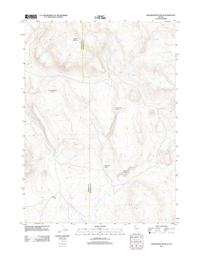 Badger Mountain SE, NV (2011, 24000-Scale) Preview 1