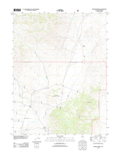 Barton Spring, NV (2012, 24000-Scale) Preview 1
