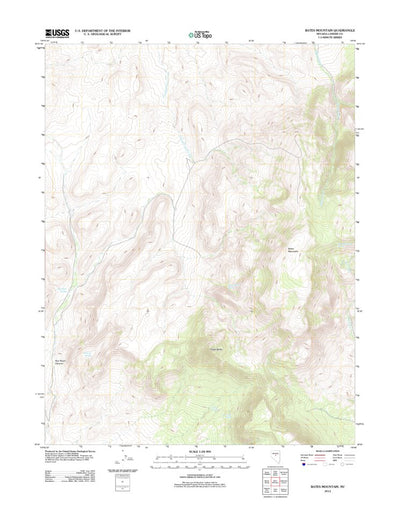 Bates Mountain, NV (2012, 24000-Scale) Preview 1