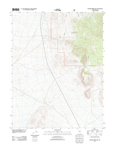 Baxter Spring NW, NV (2011, 24000-Scale) Preview 1