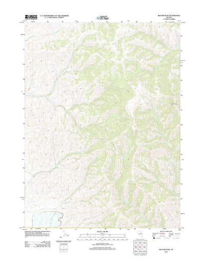 Beaver Peak, NV (2012, 24000-Scale) Preview 1
