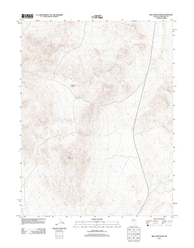 Bell Mountain, NV (2011, 24000-Scale) Preview 1